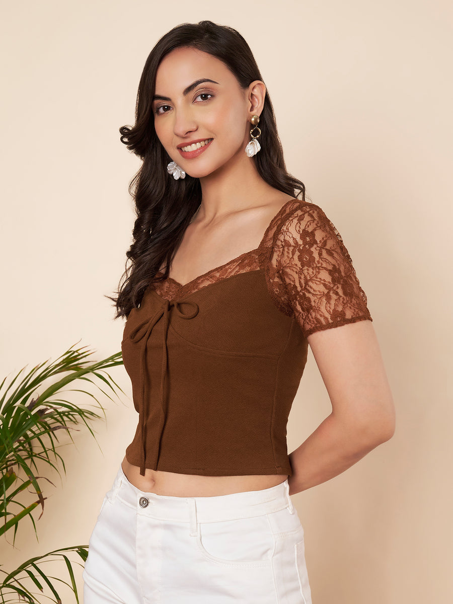 Mocha Whisper Top
