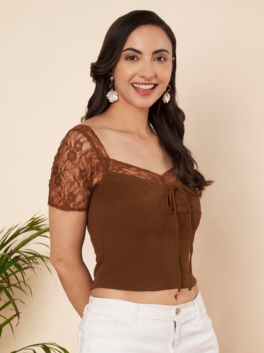 Mocha Whisper Top