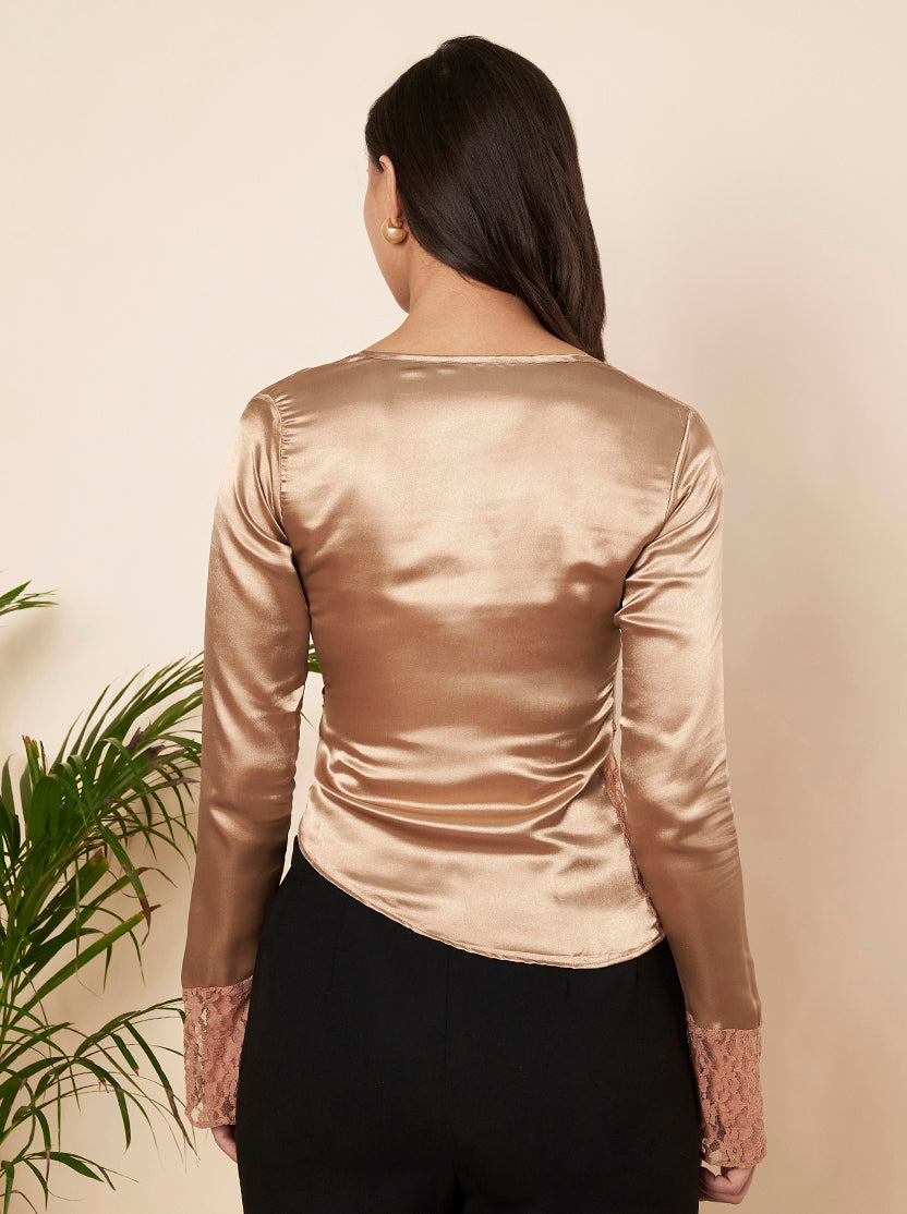 Champagne Glow Top