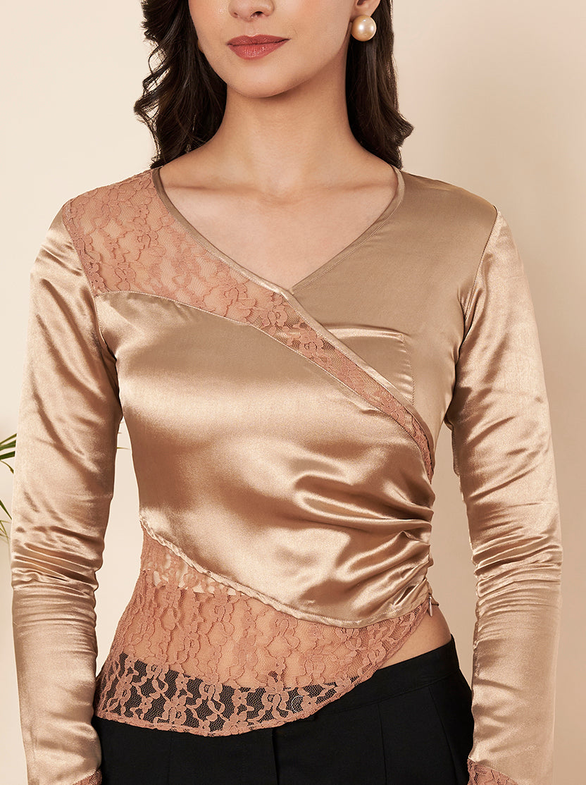 Champagne Glow Top